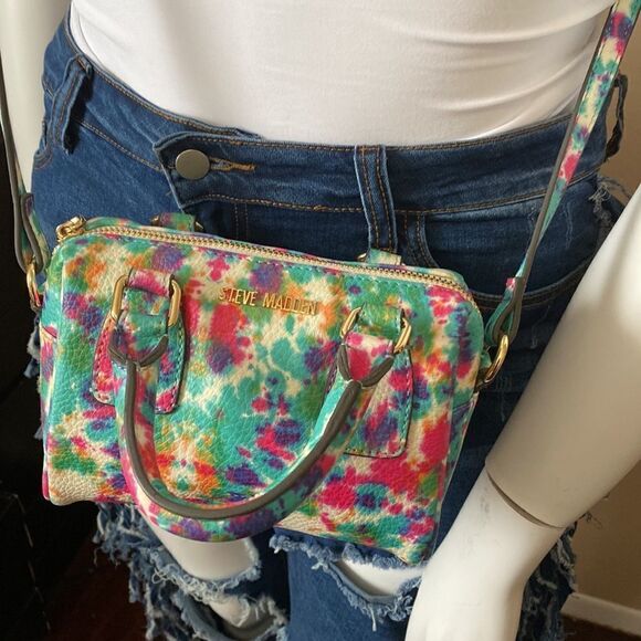 NWT Steve Madden Tie Die BCASEY Crossbody - Multi - Picture 14 of 14